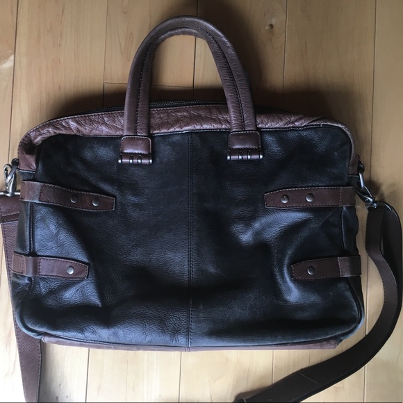 Cole Haan Bags Cole Haan Mens Messenger Laptop Bag Leather Poshmark